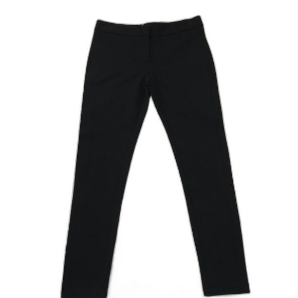 Armani Collezioni Black trouser women  straight leg pants size 8 baddie goth pin - Picture 1 of 8